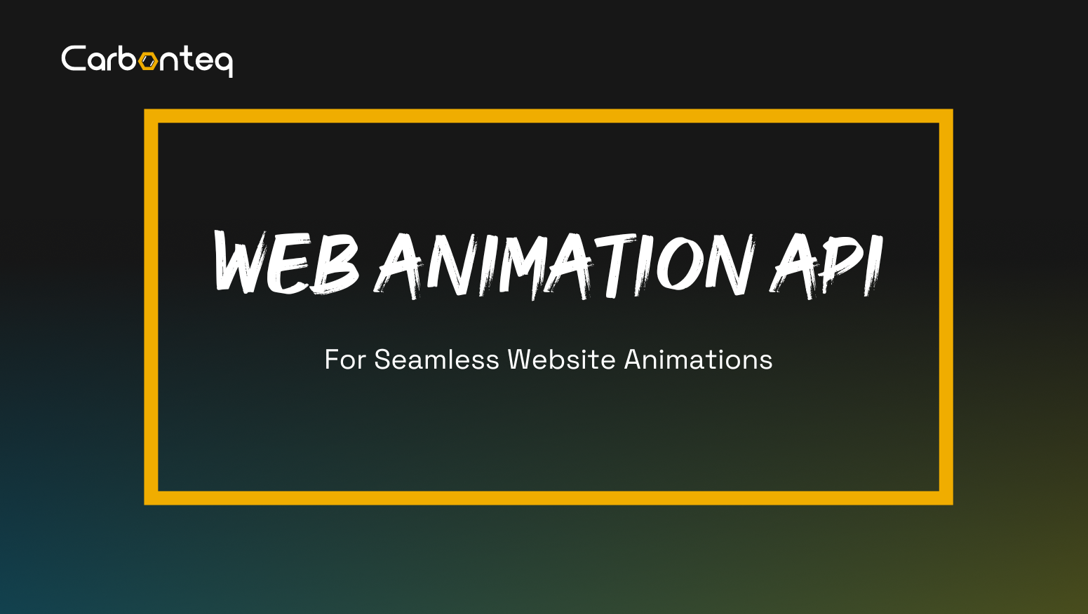 Web Animation API