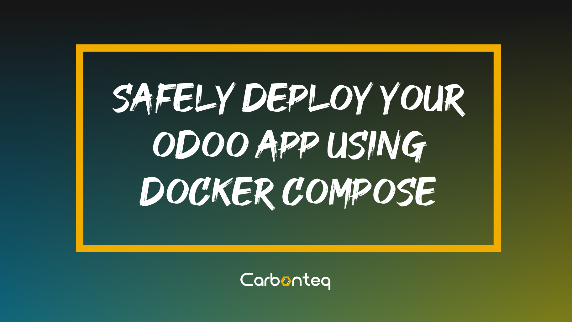 Odoo Docker Setup - Docker Compose