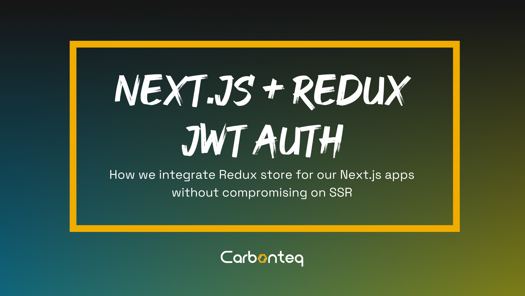NextJS + JWT Authentication