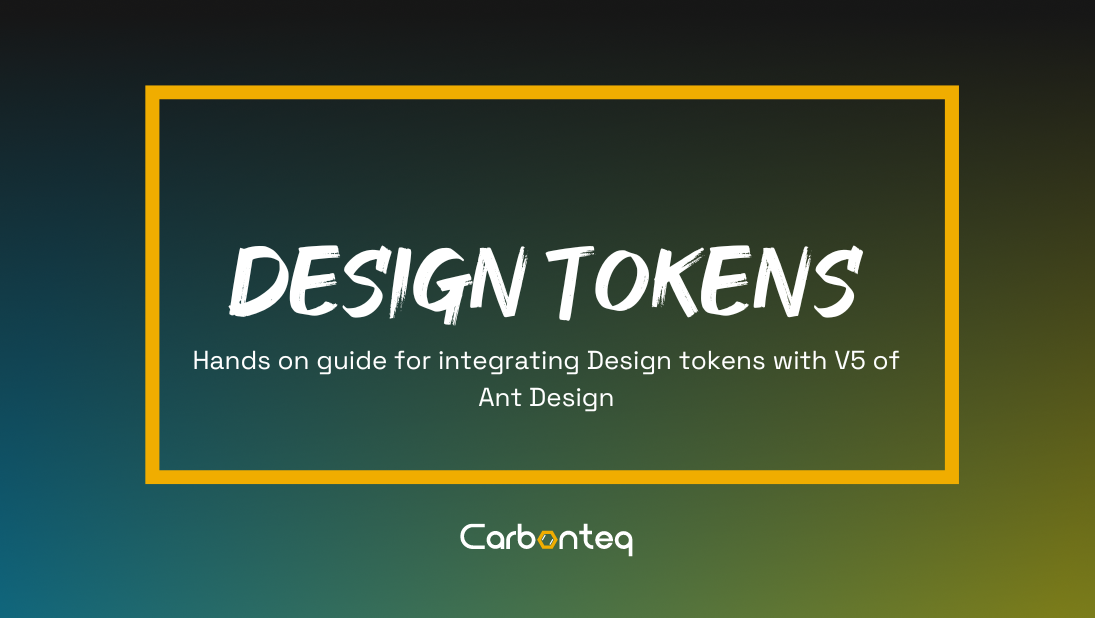 AntD Design Tokens 101: Simplifying UI Design for Everyone