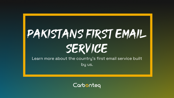Introduction to Pakistan's first email service