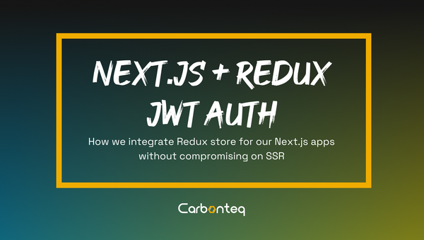 NextJS + Redux Store + JWT Auth