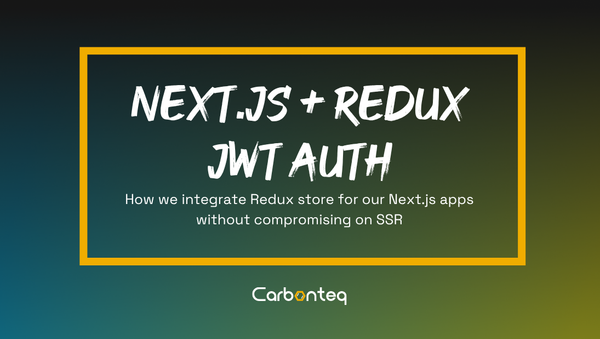 NextJS + REDUX JWT Authentication
